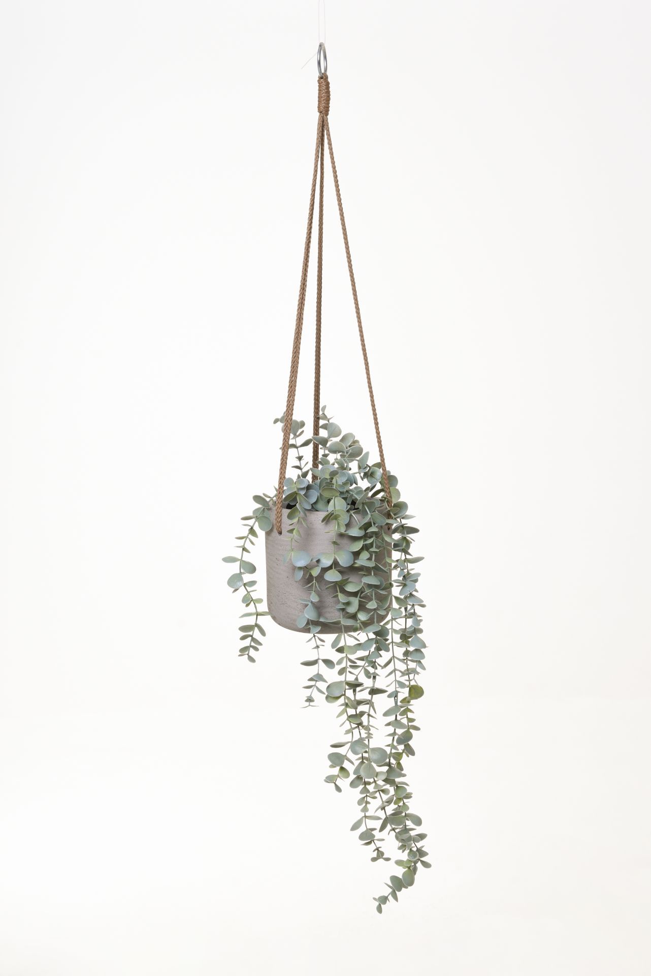 Hängetopf hängender Blumentopf Fiberglas PENDULO Grau | 302414341085
