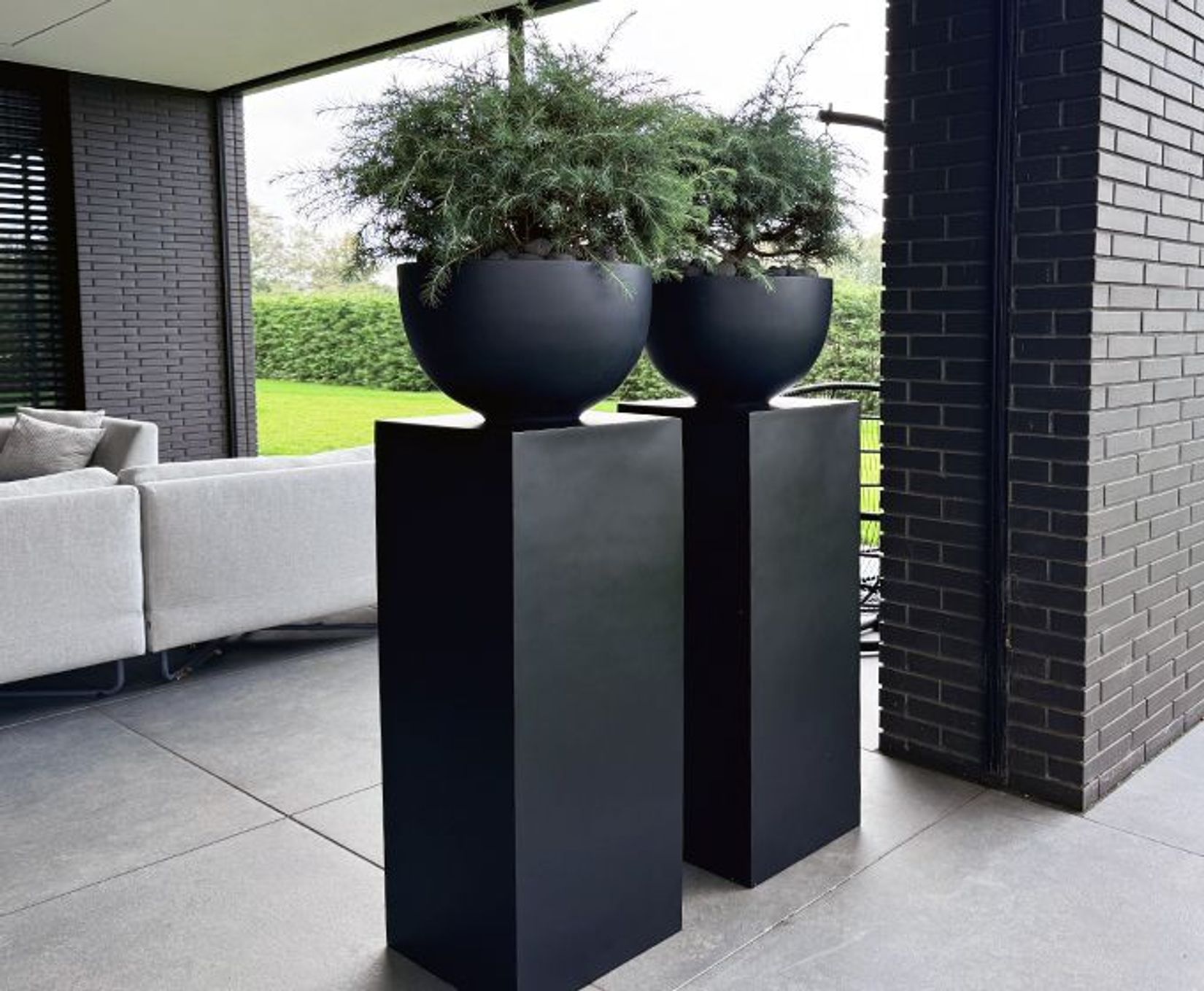 VIVANNO Podeste anthrazit Terrasse