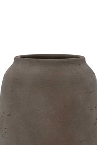Tischvase MONTI Fiberglas 24x34 cm Braun