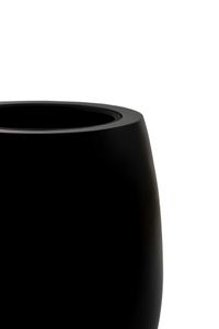 Blumentopf BALAO Fiberglas 40x50 cm Schwarz