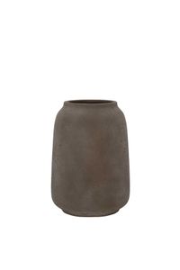 Tischvase MONTI Fiberglas 24x34 cm Braun