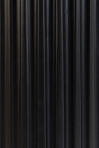 Bodenvase Fiberglas VERTO Schwarz Matt 