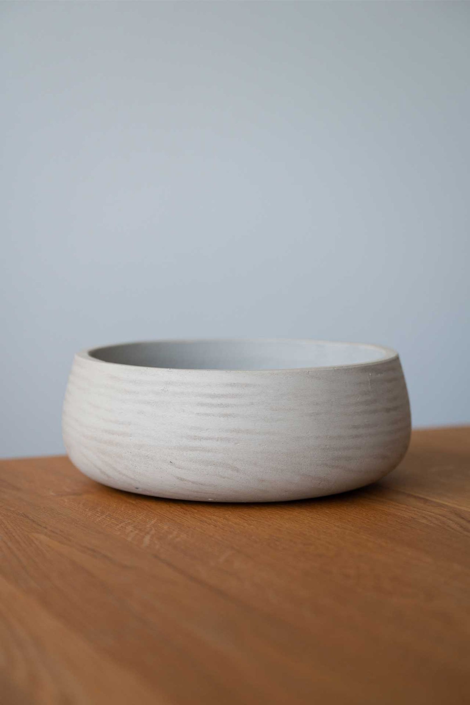 Pflanzschale Dekoschale PERA rund Fiberglas Creme Pflanzschale Dekoschale PERA rund Fiberglas Creme