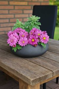 Pflanzschale Dekoschale PERA Fiberglas Grau Pflanzschale Dekoschale PERA Fiberglas Grau