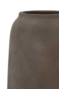 Tischvase MONTI Fiberglas 20x28 cm Braun