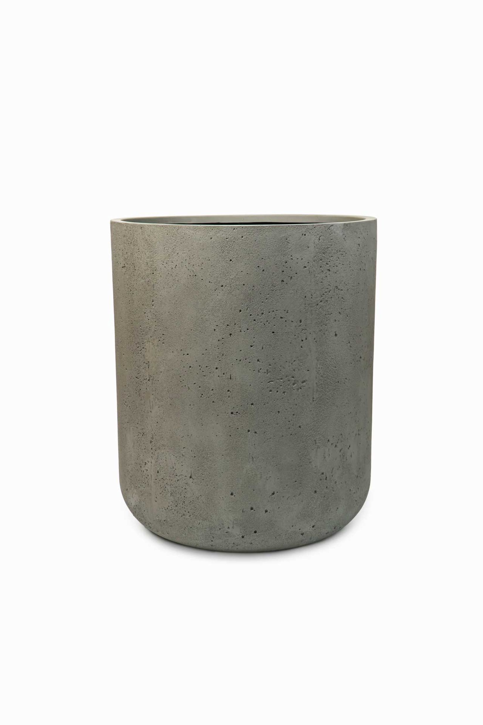 Blumentopf Pflanztopf Fiberglas CHICO Vesuvgrau Blumentopf Pflanztopf Fiberglas CHICO Vesuvgrau