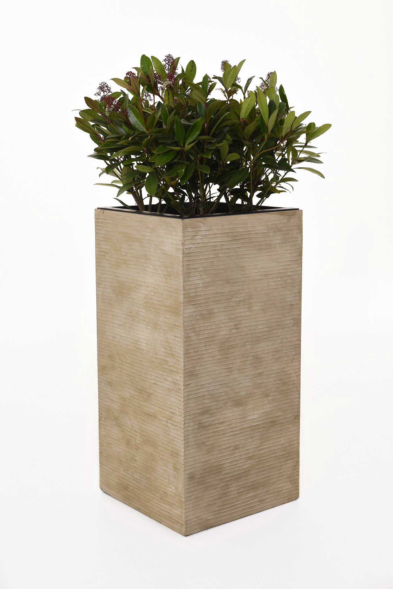 Pflanzkübel Blumenkübel Fiberglas 