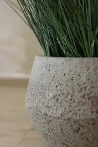 Pflanzkübel Blumentopf Fiberzement BRIGATA Erdgrau