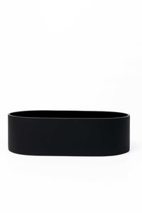 Pflanzschale Dekoschale Fiberglas SOLENA Anthrazit