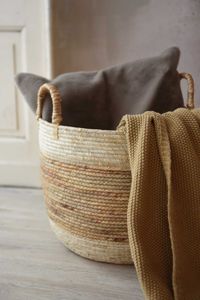 Korb DORMANTE Maisblatt Natur