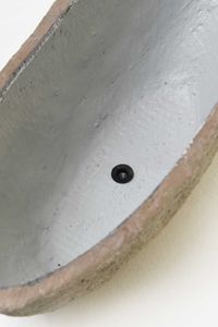 Pflanzschale Blumentopf Fiberzement BAJEL Erdgrau