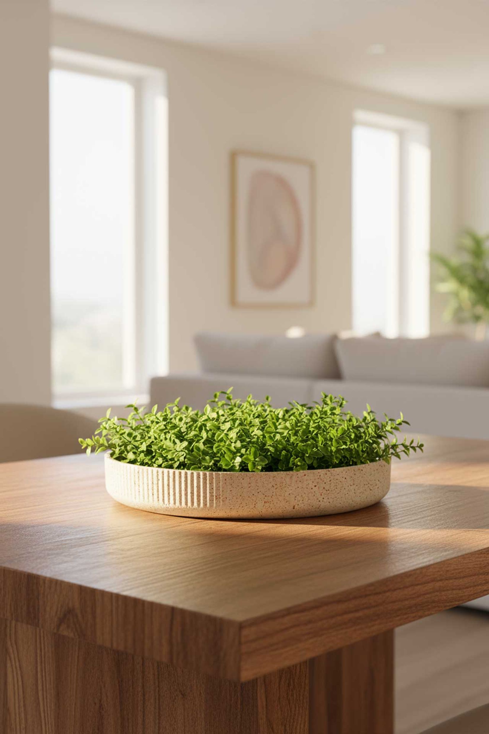 Pflanzschale Dekoschale Fiberglas ORYVEN Arbanerelief Pflanzschale Dekoschale Fiberglas ORYVEN Arbanerelief