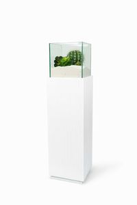 Windlicht Fiberglas CANDELA Skandiweiß