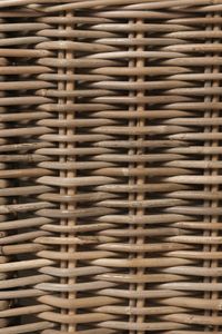 Wäschekorb CESTO Rattan 50x35x66 cm Grau Wäschekorb CESTO Rattan 50x35x66 cm Grau