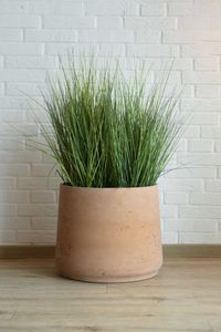 Blumentopf Fiberglas TROPICO Vulkanapricot