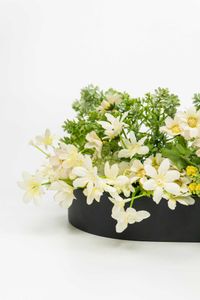 Pflanzschale Dekoschale Fiberglas SOLENA Anthrazit Pflanzschale Dekoschale Fiberglas SOLENA Anthrazit