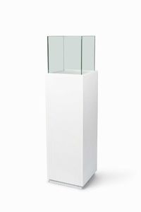 Windlicht Fiberglas CANDELA Skandiweiß