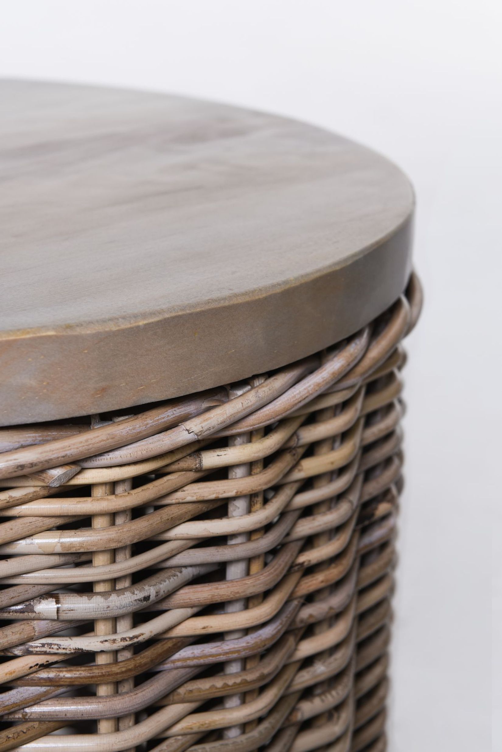 Tisch Beistelltisch Hocker Sitzhocker TAMBO Koobo Grey