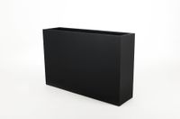 Pflanzkübel Raumteiler Fiberglas "Elemento", Anthrazit