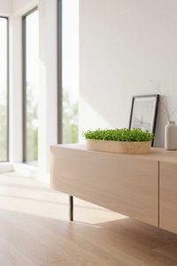 Pflanzschale Dekoschale Fiberglas SOLENA Arbanecreme