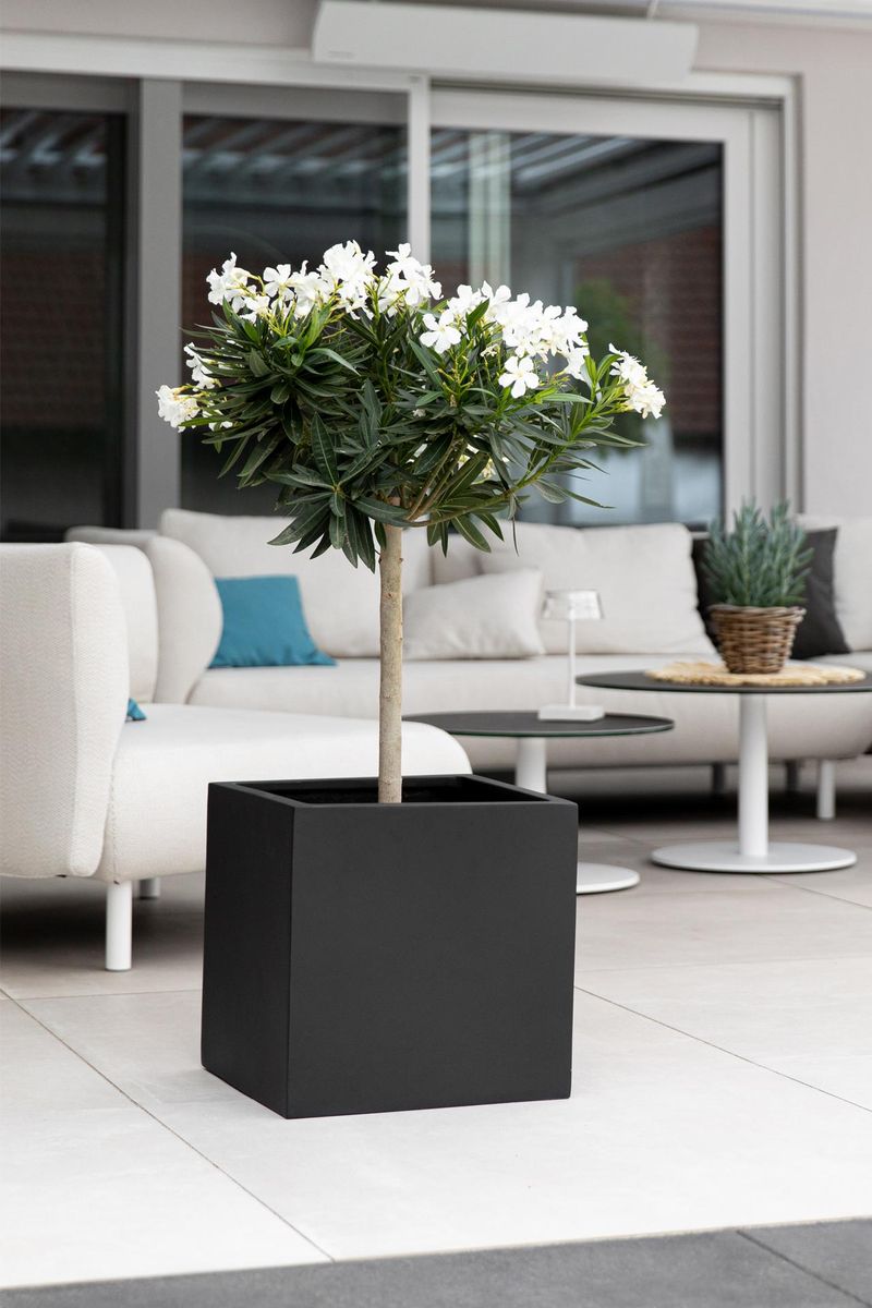 Pflanzkübel Blumenkübel Fiberglas 