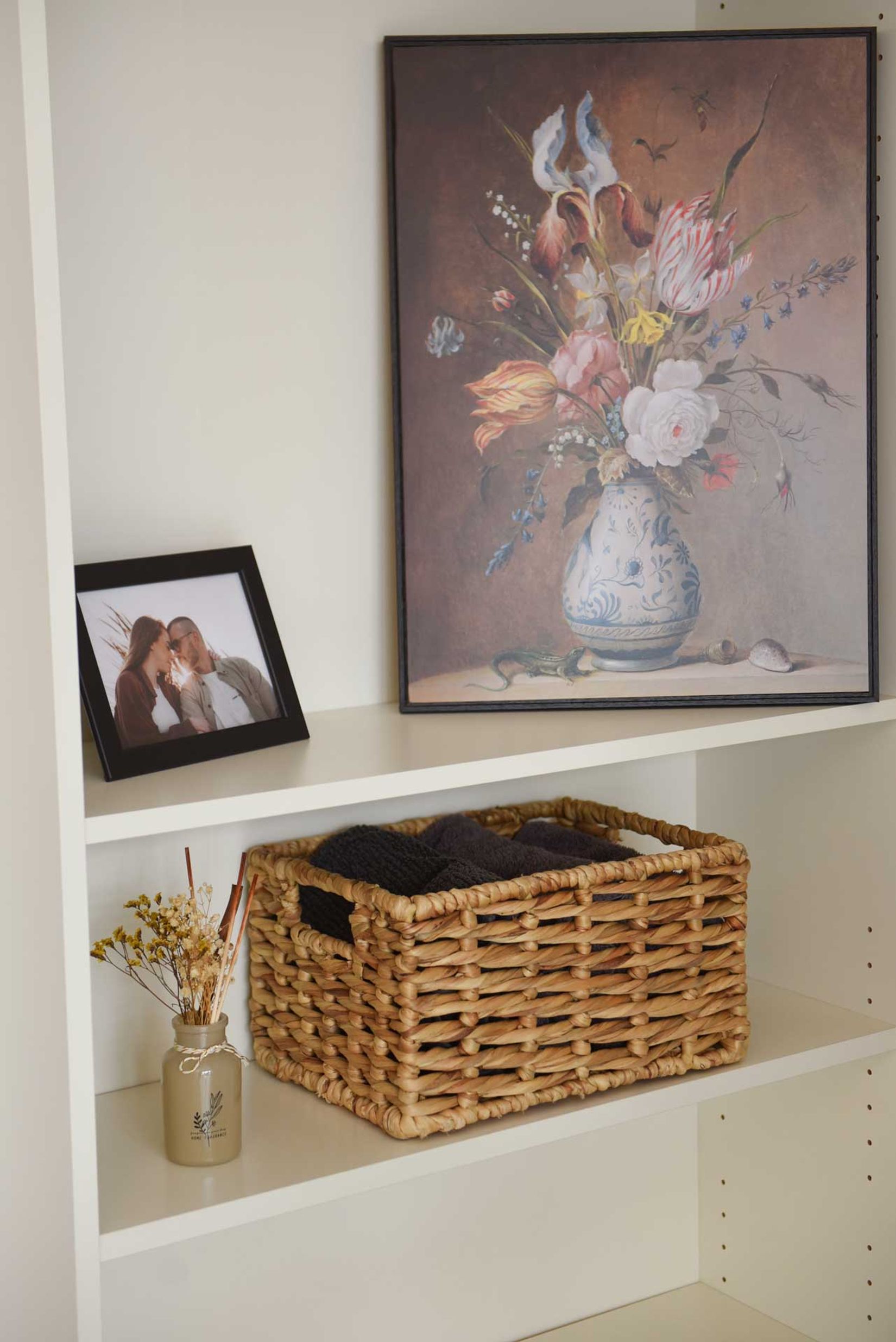 Regalkorb CESTERO Wasserhyazinthe Natur