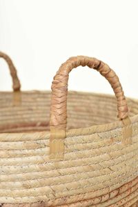 Korb DORMANTE Maisblatt Natur