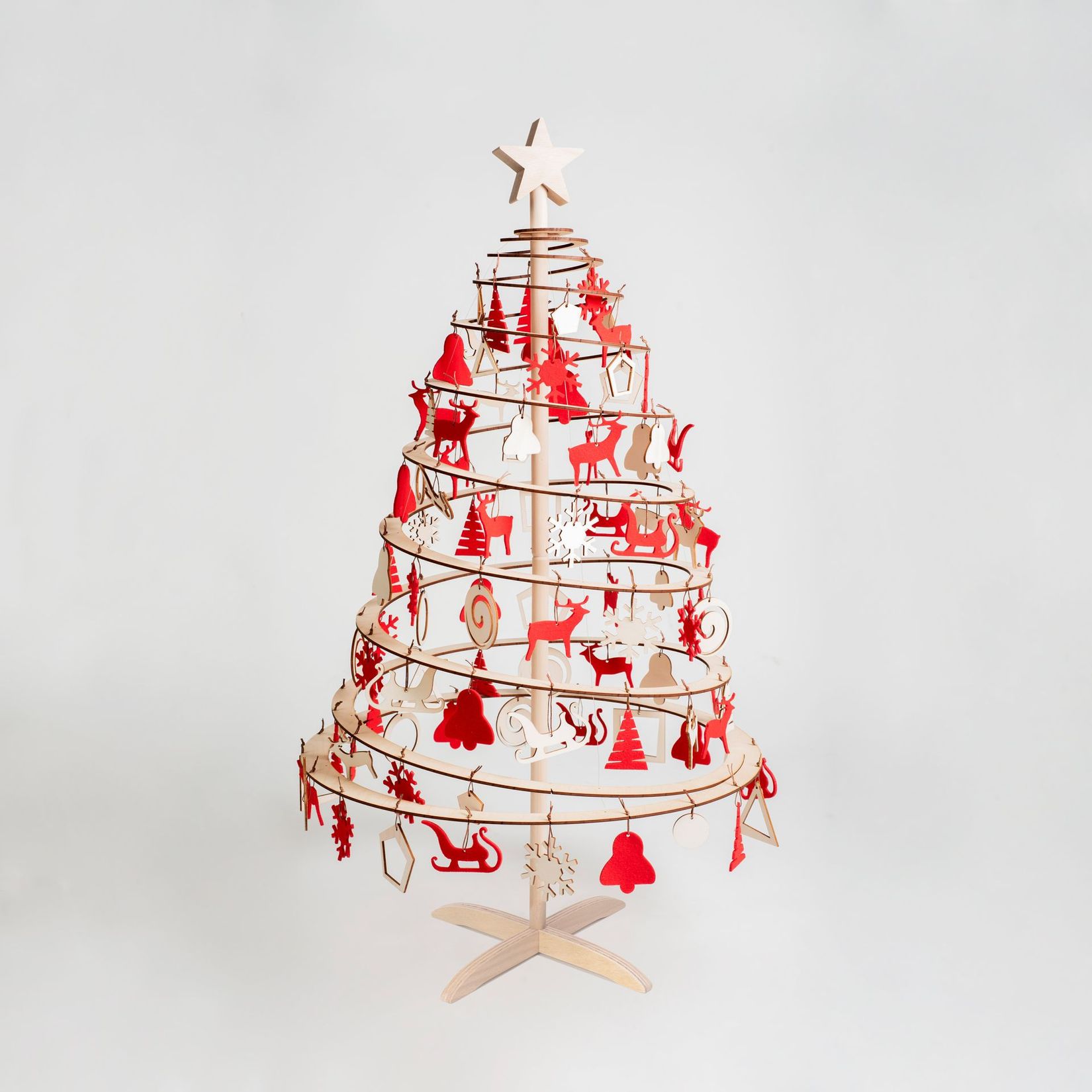 Deko Dekoration für Weihnachtsbaum Tannenbaum SPIRA SMALL MIX