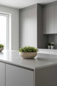 Pflanzschale Dekoschale Fiberglas SKRELLE Vulkanbeige