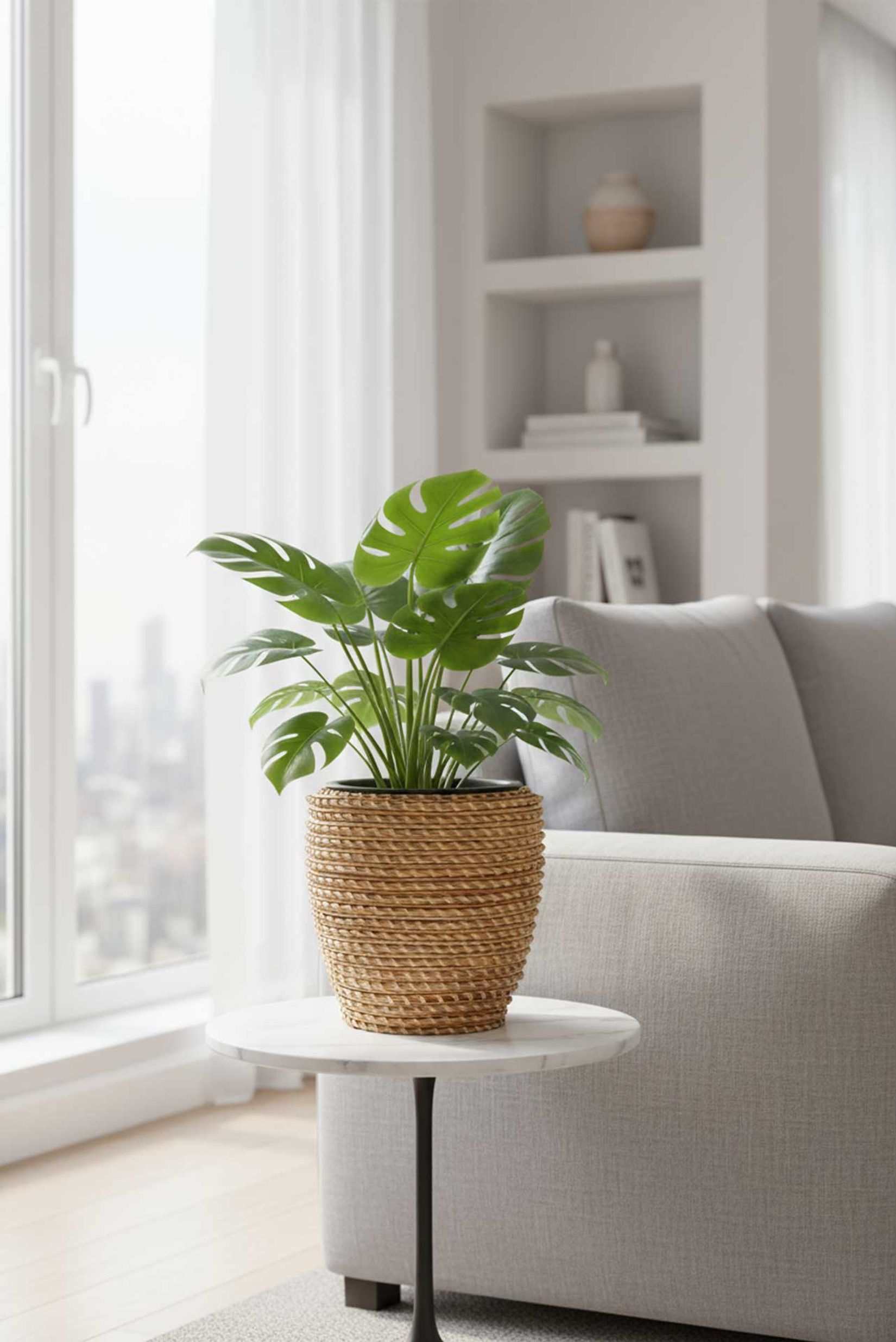 Pflanzkübel Rattan MASTELLO Natur