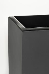 Pflanzkübel Blumenkübel Zink "Linea", Anthrazit