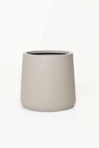 Blumenkübel Pflanzkübel fiberglas VEKRA creme