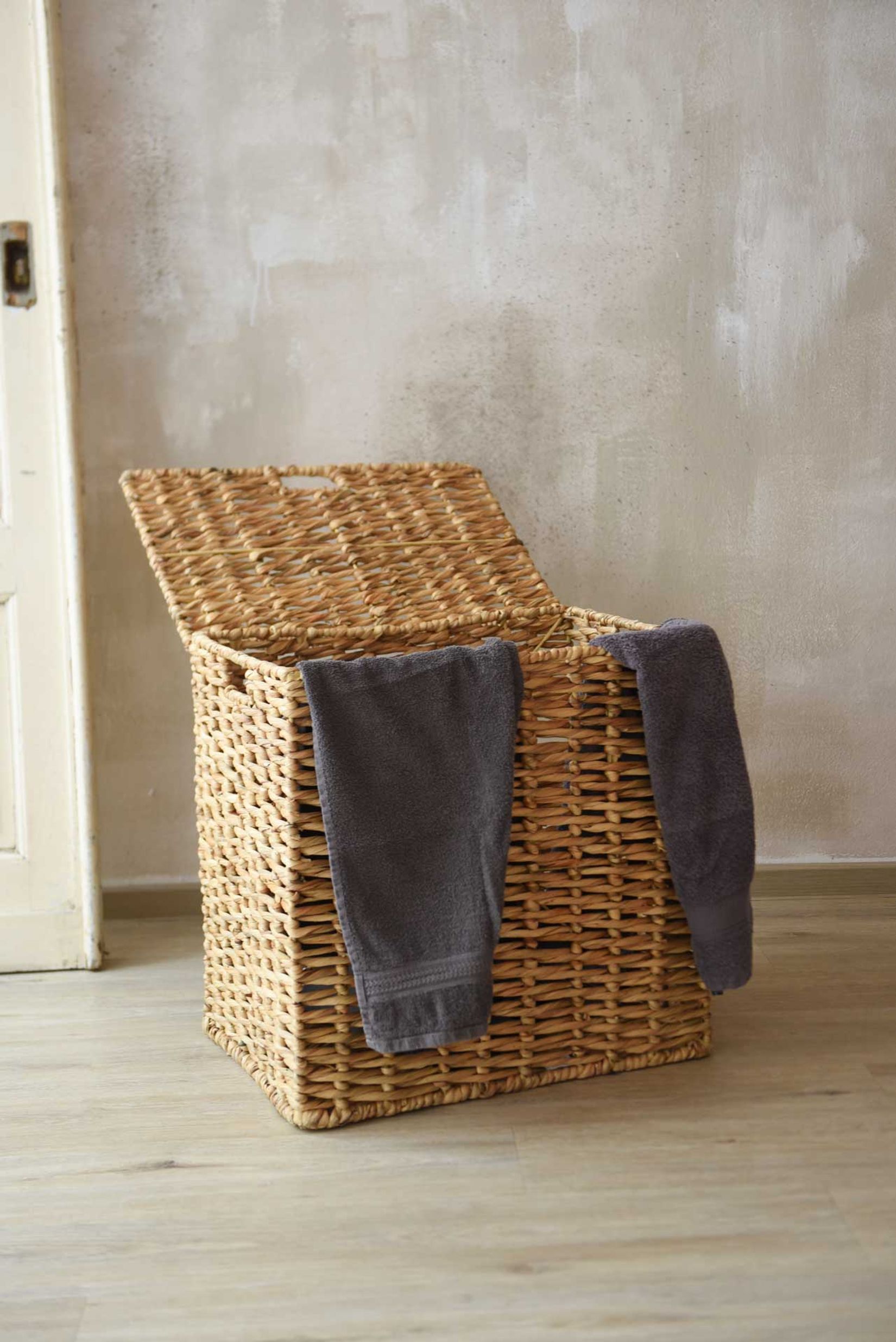 Truhe Wäschebehälter ARCON Wasserhyazinthe Natur Truhe Wäschebehälter ARCON Wasserhyazinthe Natur