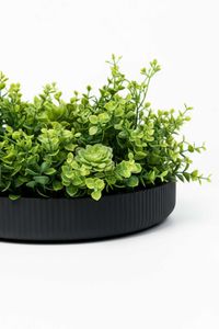 Pflanzschale Dekoschale Fiberglas ORYVEN Skandianthrazit