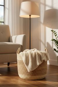 Korb DORMANTE Maisblatt Natur