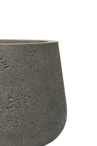 Pflanztopf Blumentopf Fiberglas GIRAR Vesuvgrau