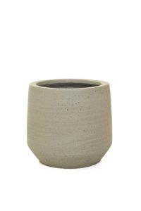 Pflanzkübel Blumentopf Fiberzement SASSO Dünenbeige