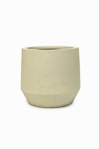 Blumentopf Pflanztopf Fiberglas NEXORA Vesuvcreme