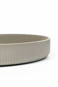 Pflanzschale Dekoschale Fiberglas ORYVEN Skandigrau Pflanzschale Dekoschale Fiberglas ORYVEN Skandigrau