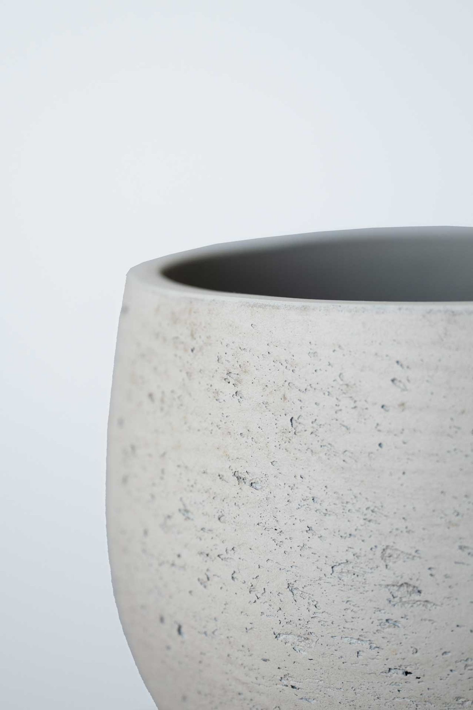 Pflanzkübel Blumentopf Fiberglas RAFIOT Creme Pflanzkübel Blumentopf Fiberglas RAFIOT Creme