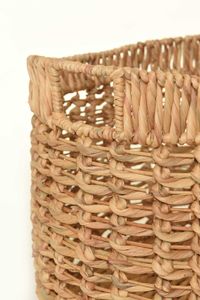 Korb Dekokorb WODA Wasserhyazinthe Natur