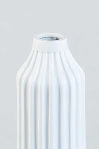 Bodenvase Fiberglas VERTO Weiß Matt