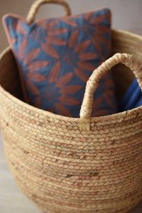 Korb DORMANTE Wasserhyazinthe Natur Korb DORMANTE Wasserhyazinthe Natur