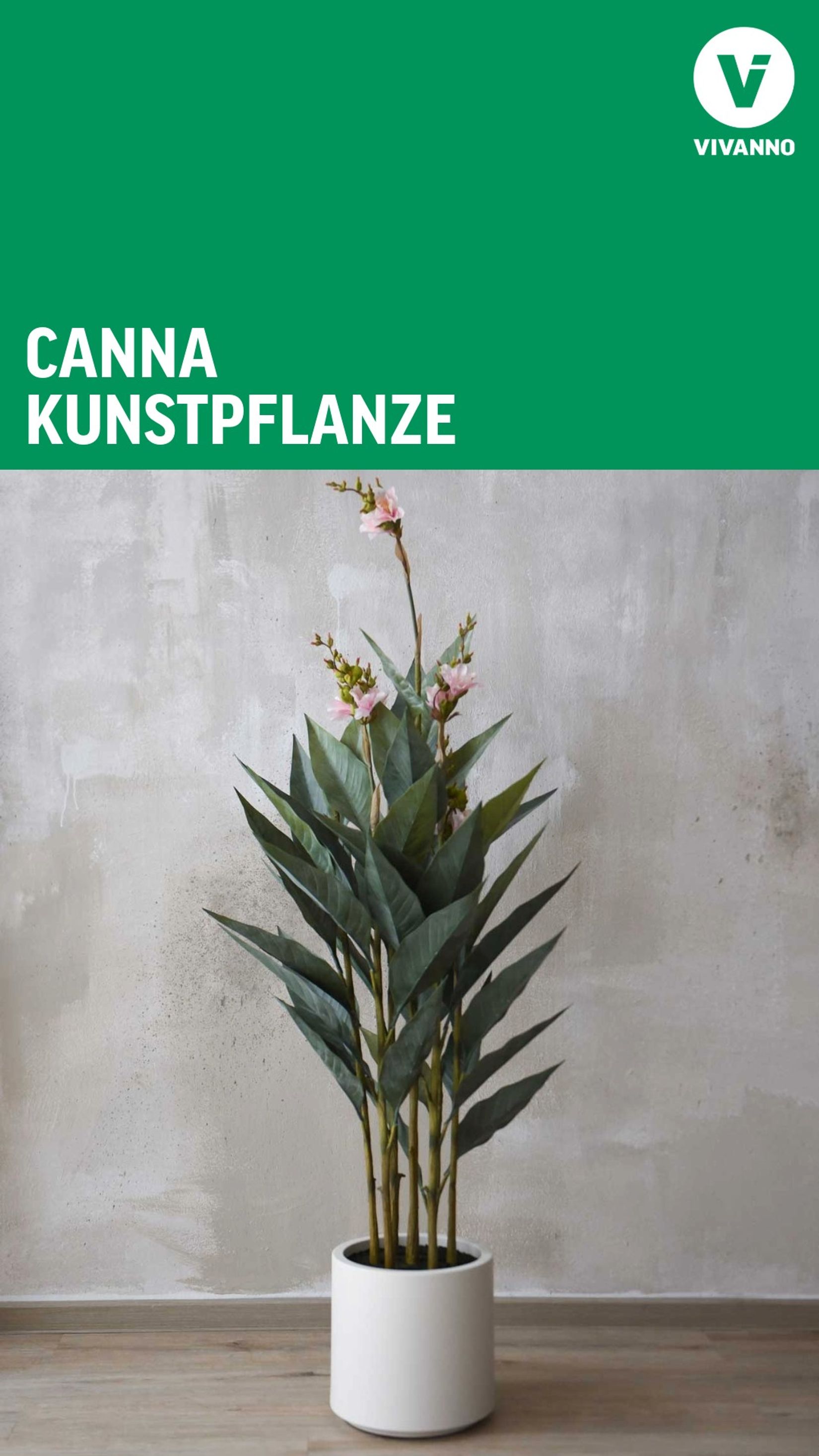 Canna Kunstpflanze Vorschau YT