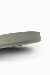 Pflanzschale Dekoschale Fiberglas ORYVEN Beton-Design Grau