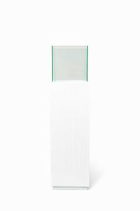 Windlicht Fiberglas CANDELA Skandiweiß