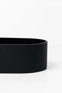 Pflanzschale Dekoschale Fiberglas SOLENA Anthrazit