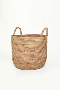 Korb DORMANTE Wasserhyazinthe Natur Korb DORMANTE Wasserhyazinthe Natur