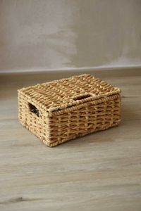 Korb Regalkorb SECCHIO Wasserhyazinthe Natur