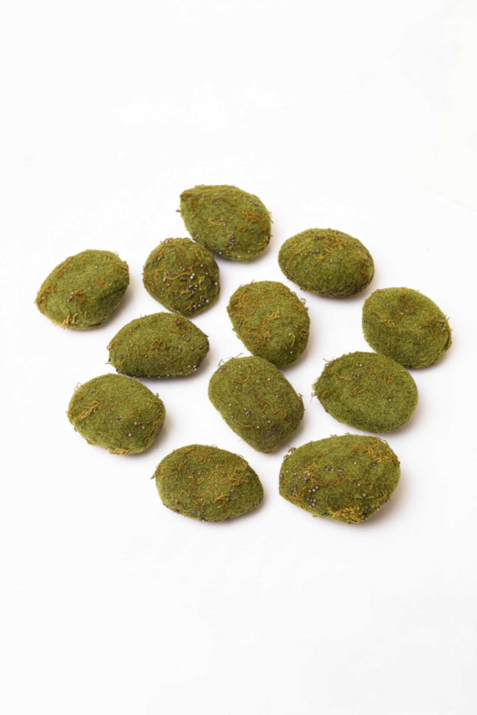 12er Set Moosschwamm Moosstein Deko Moos MOOSY